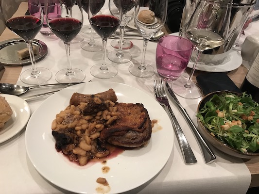Cassoulet dinner