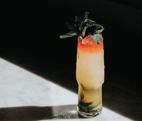 The Mesta Park Swizzle at Jones Assembly in Oklahoma City
