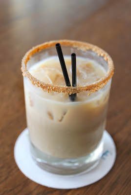 Spooky Pumpkin cocktail