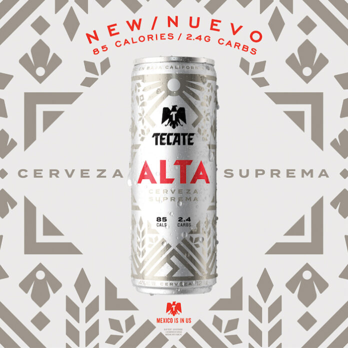 Tecate Alta Slim Cans