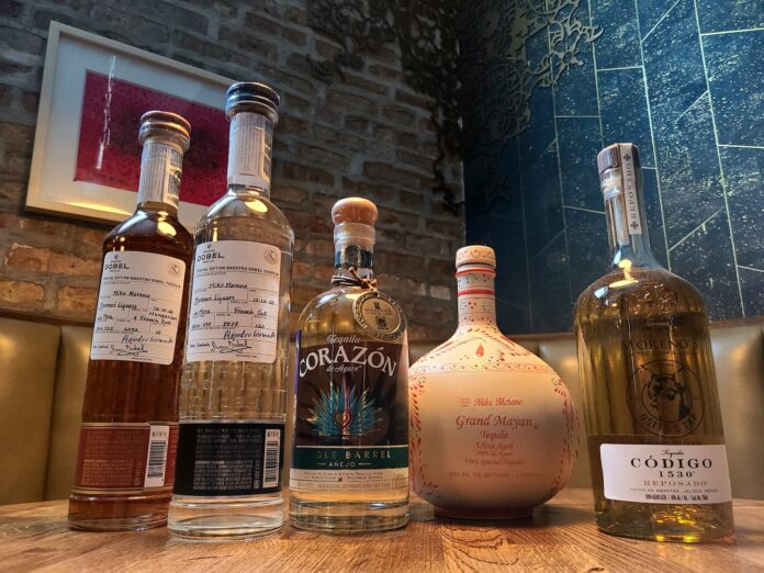 Single barrel tequila morenos brands