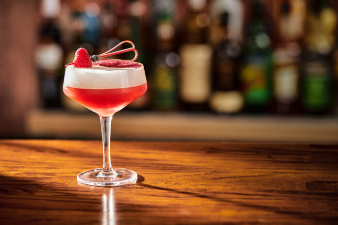 Hibiscus Parlour cocktail