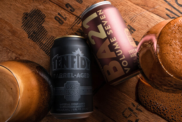 oscar blues Barrel Aged Ten FIDY Imperial Stout BA21 Vol. 7 vol volume craft beer
