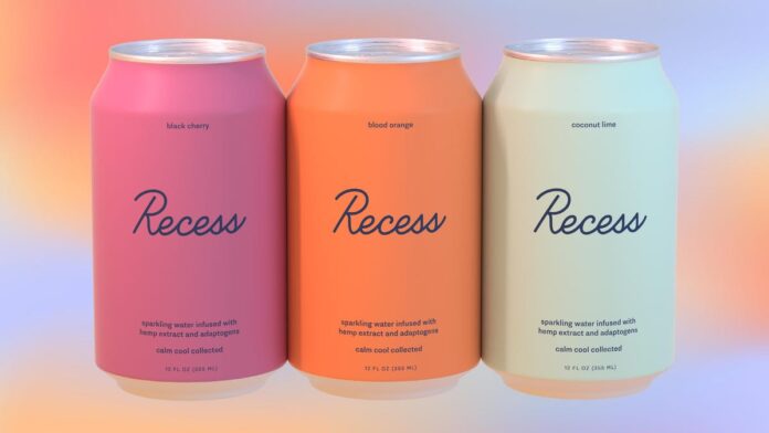 Recess Hemp-Infused Sparkling Water