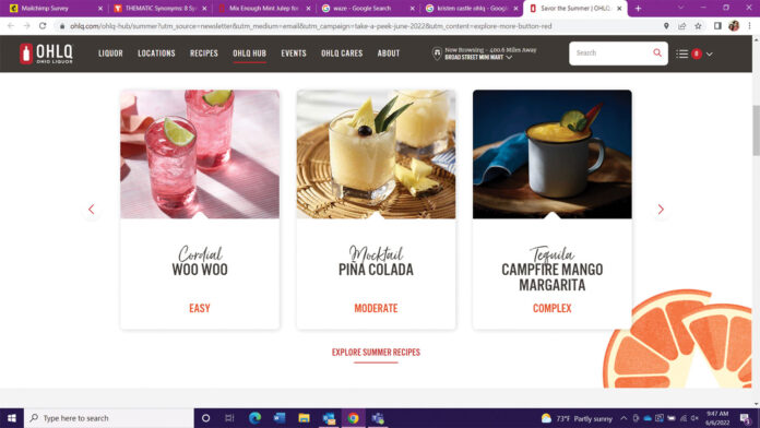 Ohio Liquor Control ohlq.com ohlq top 100 retailer retailers beverage dynamics article website