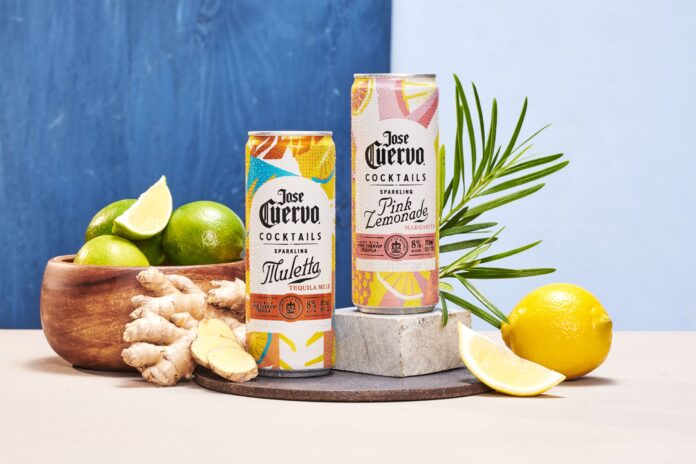 jose cuervo rtds sparkling cocktails cocktail new can look rebrand rebranding brand