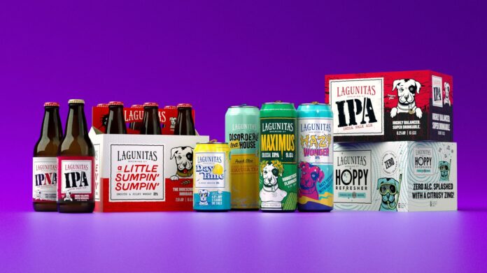 Lagunitas Global Packaging Redesign new bottle can rebranding brand change look