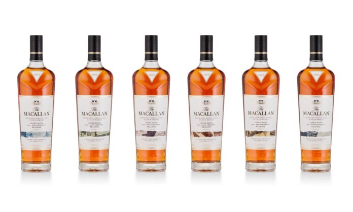The Macallan James Bond 60th Anniversary Release single malt scotch whisky