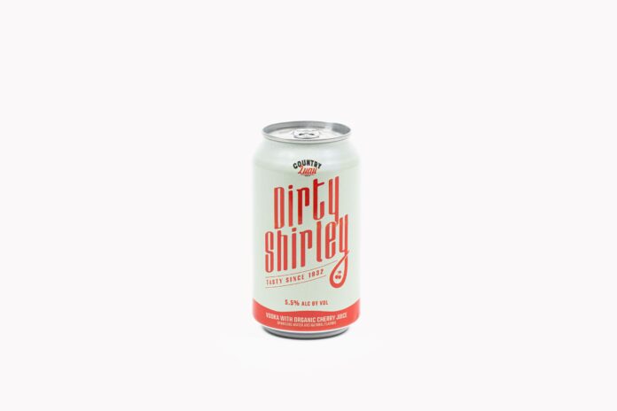 Country Luau Dirty Shirley temple rtd canned can cocktail
