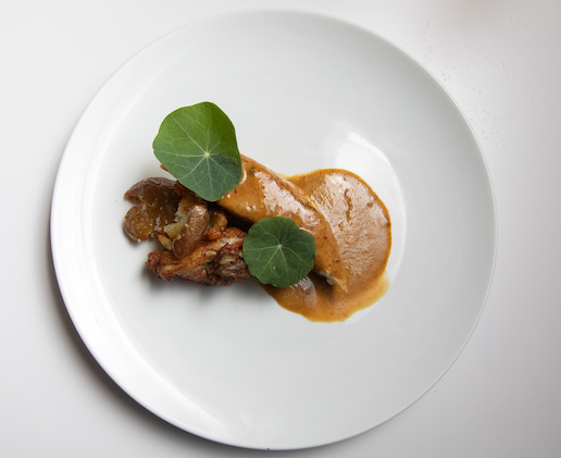 Roasted and Confit Chicken Geerah 