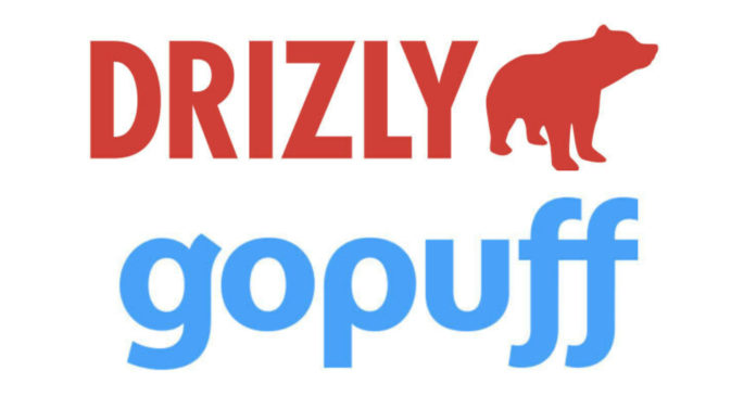 gopuff drizly partnership partners collab collaboration alcohol delivery