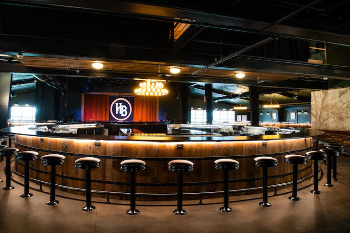 The Humble Baron bar at the Nearest Green Distillery