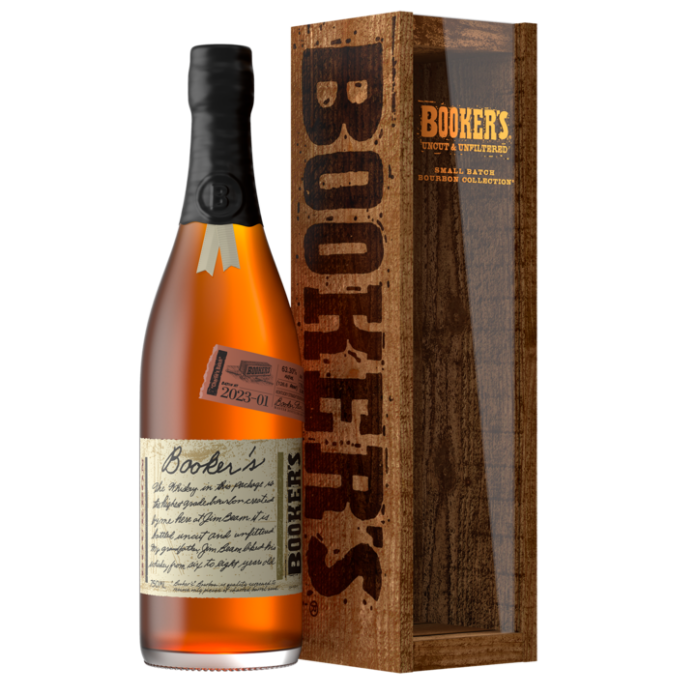 Booker’s Bourbon Batch 2023-01 Charlie’s Batch bookers first 2023