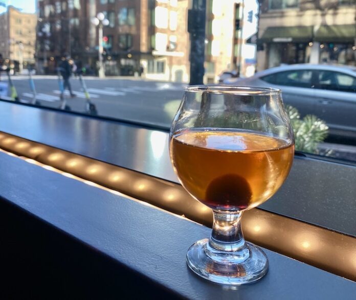The Mini Manhattan at Conversation Kitchen & Bar in Seattle