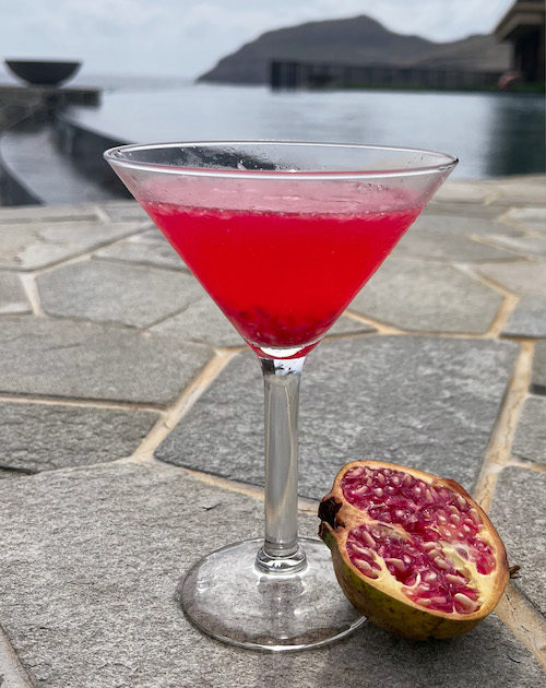 Pom Your Tini cocktail