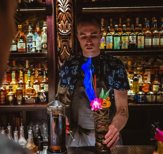 Kevin Beary, beverage director of Three Dots and a Dash and The Bamboo Room in Chicago
