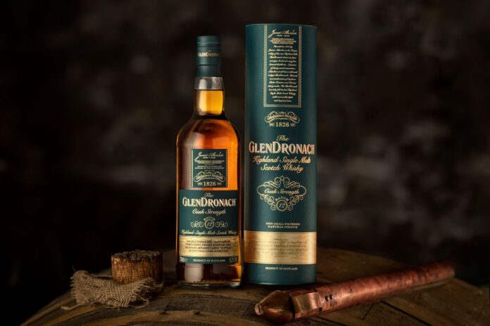 The GlenDronach Cask Strength Batch 12 barrel proof