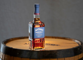a bottle of Jack Daniel's American Single Malt whiskey