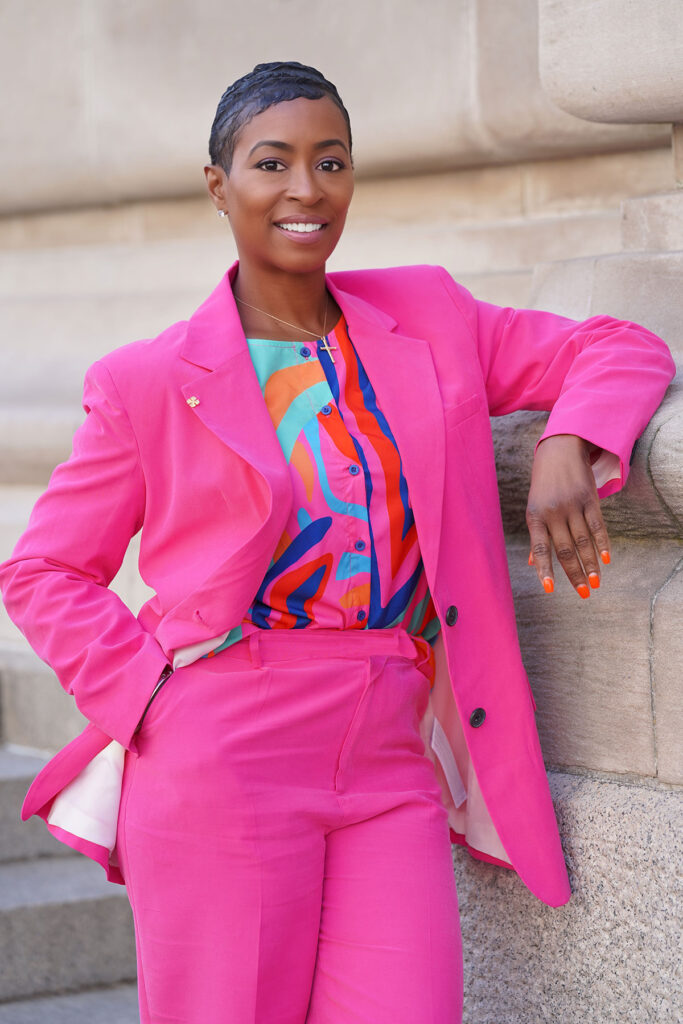 Aria Wright, U.S. brand ambassador for Camus Cognac