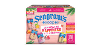 Seagram's Jamaican Me Happiness collection.