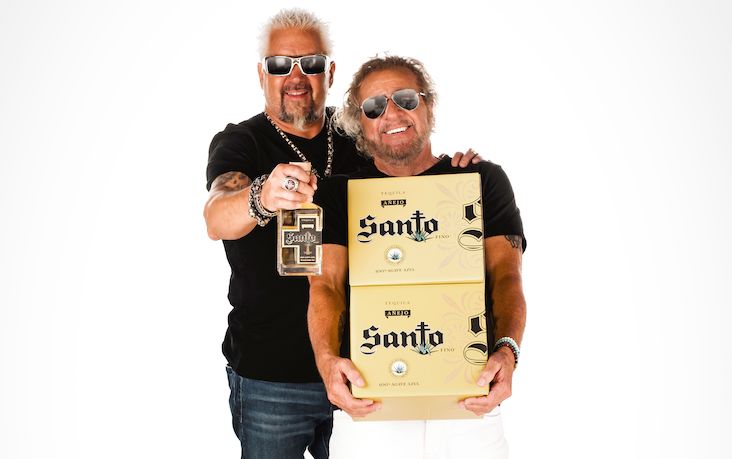 Rocker Sammy Hagar and chef Guy Fieri 