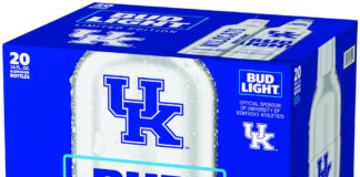 Bud Light Kentucky March Madness cans beer lsu alabama beer