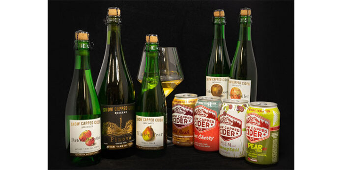 Snow Capped Cider product line.