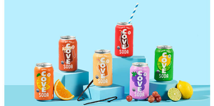Cove Soda drink lineup.