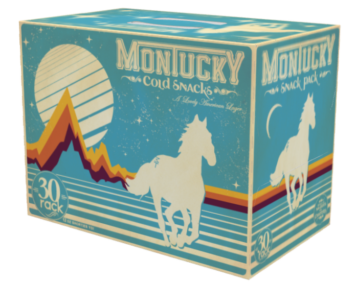 Montucky Cold Snacks 30-pack of beer
