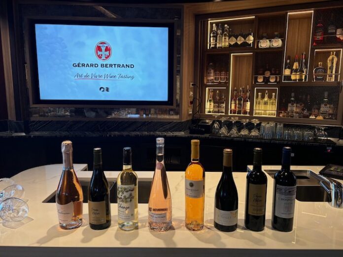 a lineup of wines from Gérard Bertrand