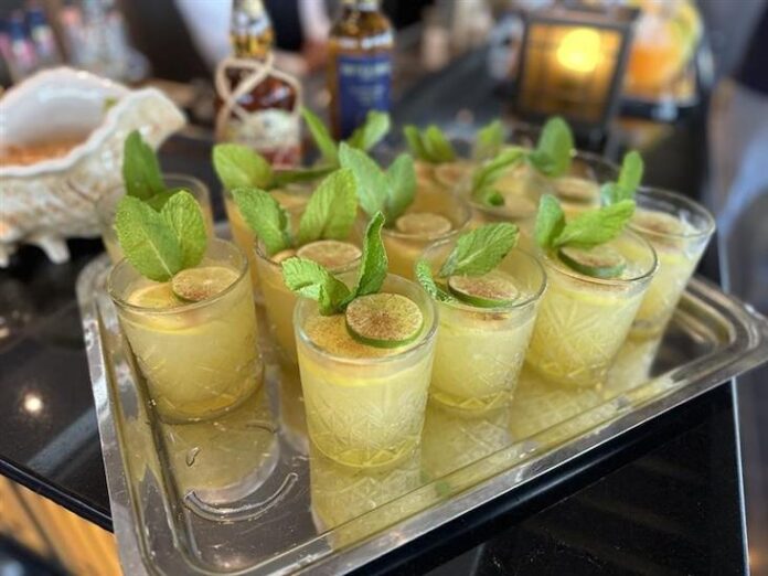 glasses of Holland America’s Pirate Punch