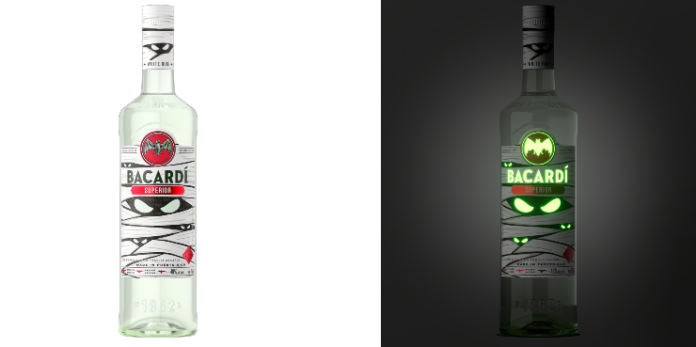 BACARDI Limited Edition Halloween Bottle