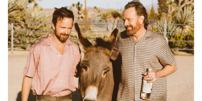 Aaron Paul and Bryan Cranston