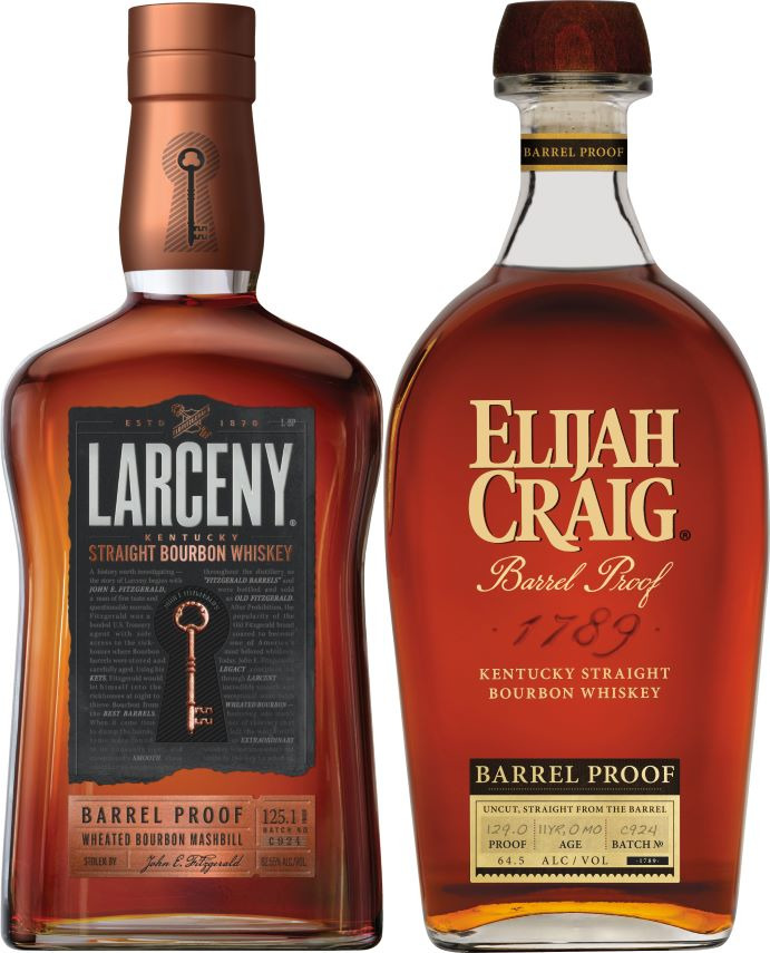 Heaven Hill Unveils Larceny, Elijah Craig Barrel Proof C924