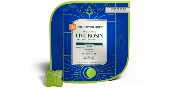 Sugar-Free Prickly Pear THC gummies