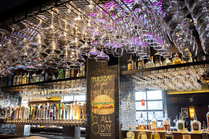 Bar Louie's interior