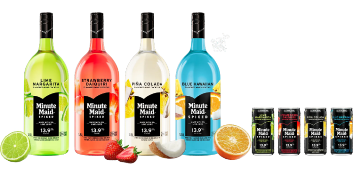 Minute Maid Spiked Product Line