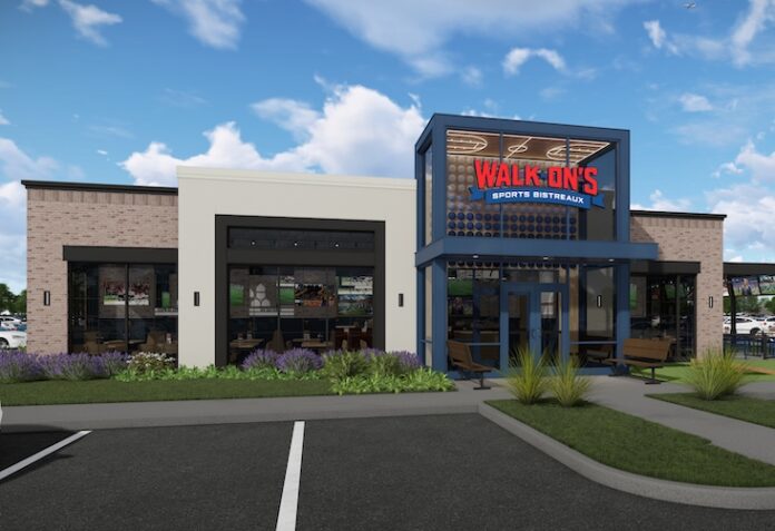 Walk On's restaurant exterior