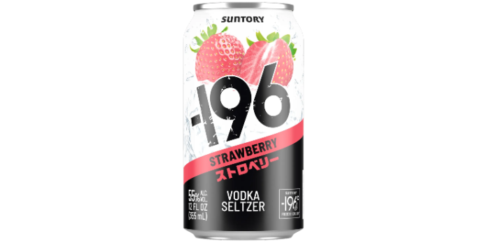 -196 Strawberry Vodka Seltzer