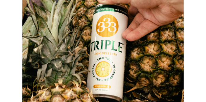 Triple's Pineapple Seltzer