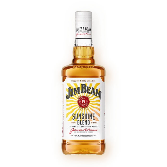 Jim Beam Sunshine Blend bourbon whiskey