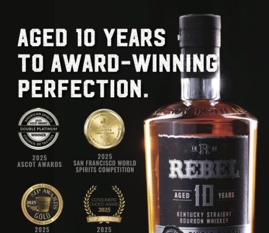 Rebel Bourbon 10-Year Single Barrel Returns for 2025 Rebel 10-Year Single Barrel Bourbon
