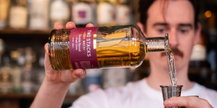 Two Stacks Single Grain Double Barrel Whiskey
