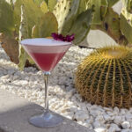Prickly Pear Sour cocktail