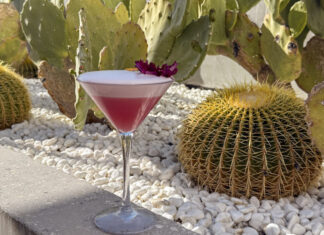 Prickly Pear Sour Prickly Pear Sour cocktail