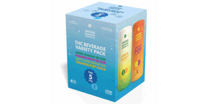 Upstate Elevator's seltzer variety pack.
