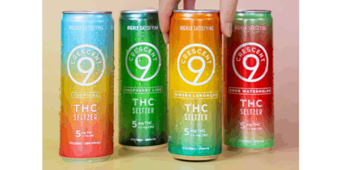 Crescent 9 seltzer line.