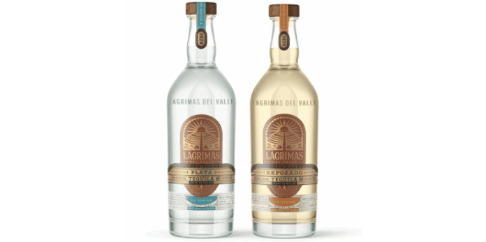 Lágrimas del Valle “La Sabina” Plata and Reposado tequilas.