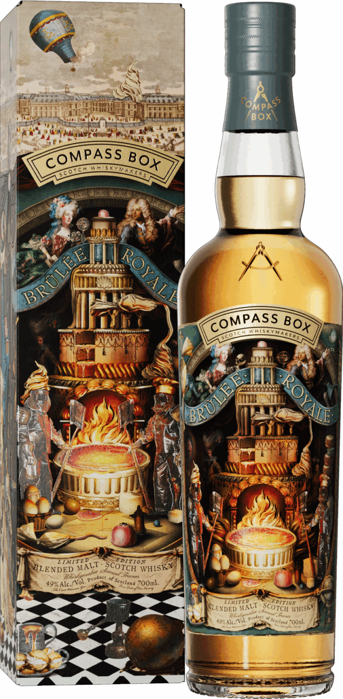 Compass Box Brûlée Royale Blended Malt Scotch Whisky brulee
