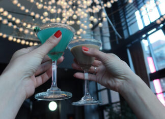Tiny Martinis at Call Me Pearl at The Rally Hotel in Denver, CO.